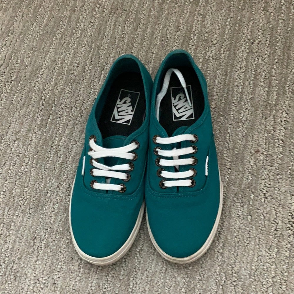 Women’s 6 Teal Vans